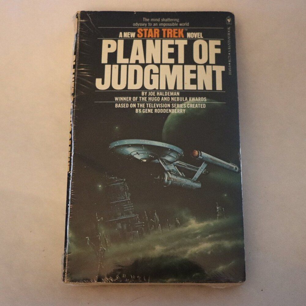 Planet of Judgment Novel by Joe Haldeman, Star Trek Paperback new in plastic